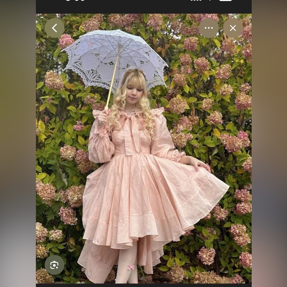 Selkie’s Pumpkin Froth High Court Dress - Picture 3 of 3